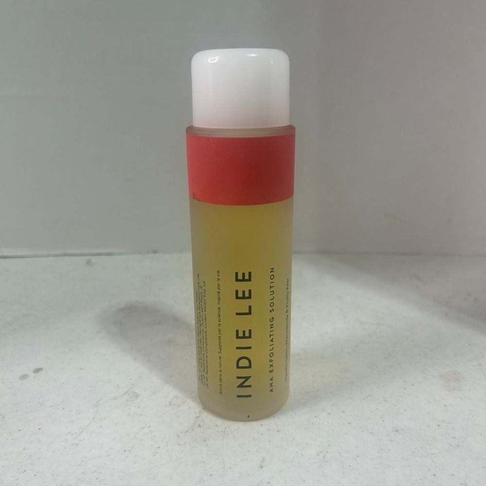 Indie Lee AHA Exfoliating Solution 4.2oz Glycolic Lactic Acid Niacinamide Serum